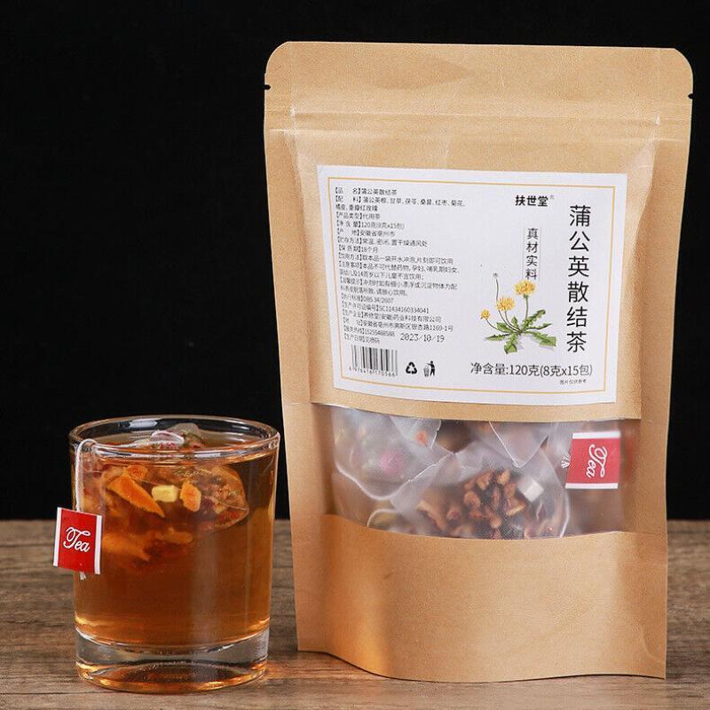 High quality natural Fu Shi Tang Dandelion Root Licorice Poria Tea Bag Main image