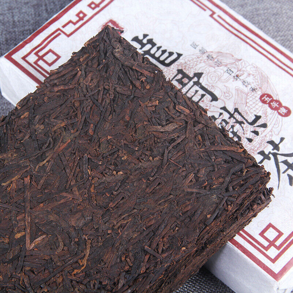 Ripe Tea 1000g Black Tea Puerh Tea Brick Old Tea Stem Dragon Bone Ripe Tea