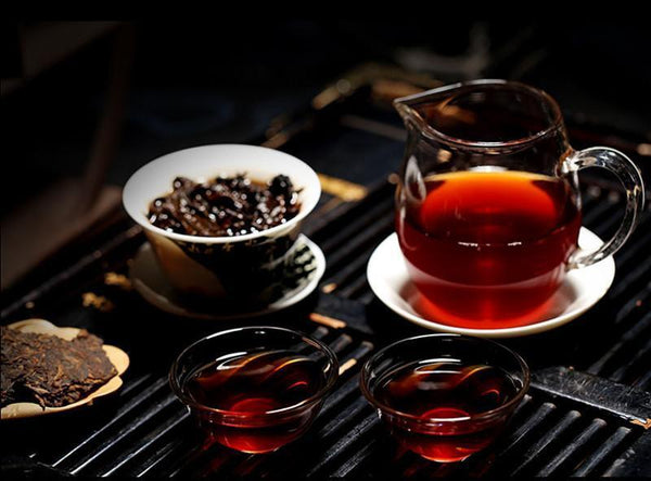 HelloYoung Wishful Tea-cake Top Class Cooked Shu Tea Pu-erh Tea Yunnan Puerh Ripe Tea 357g