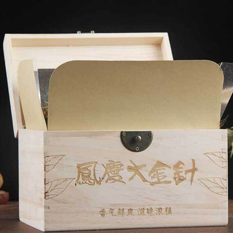 Natural ancient  big gold needle golden bud Dian Hong tea 500g/1.1LB wooden Secondary image