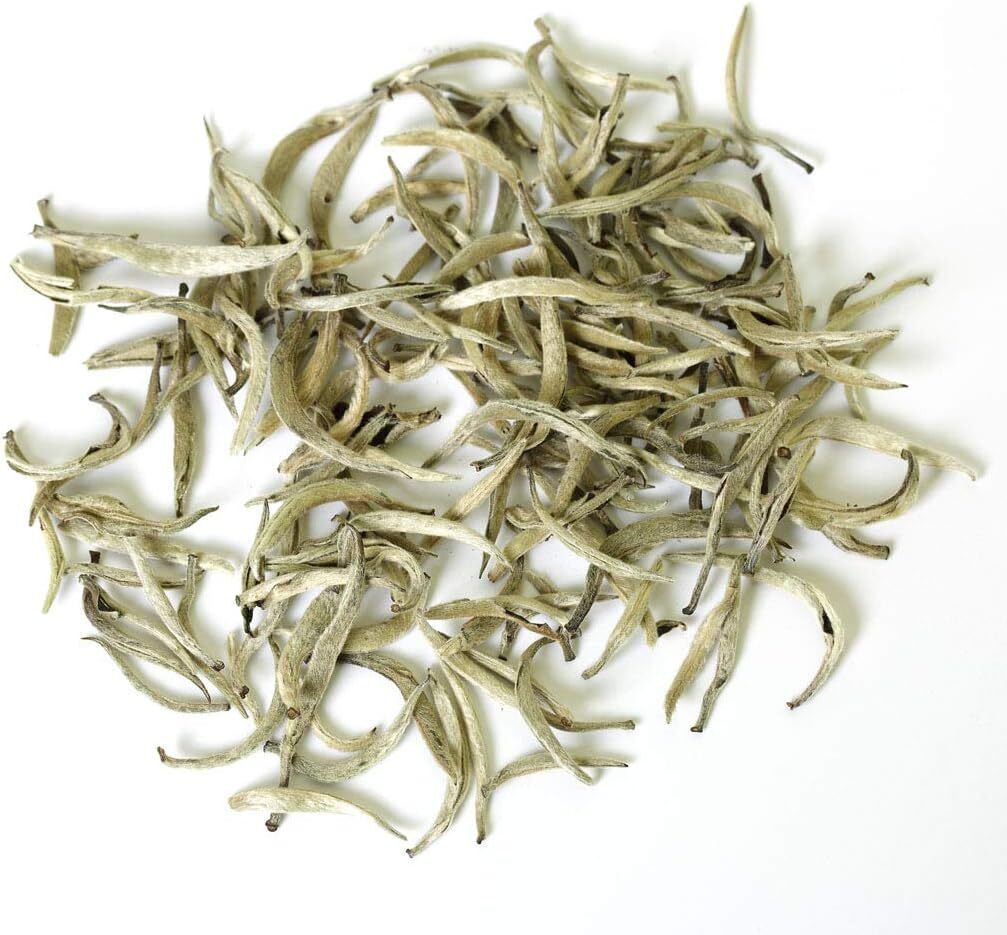 50g Silver Needle White Tea - Baihao Yinzhen Chinese Loose Leaf White Tea Secondary image