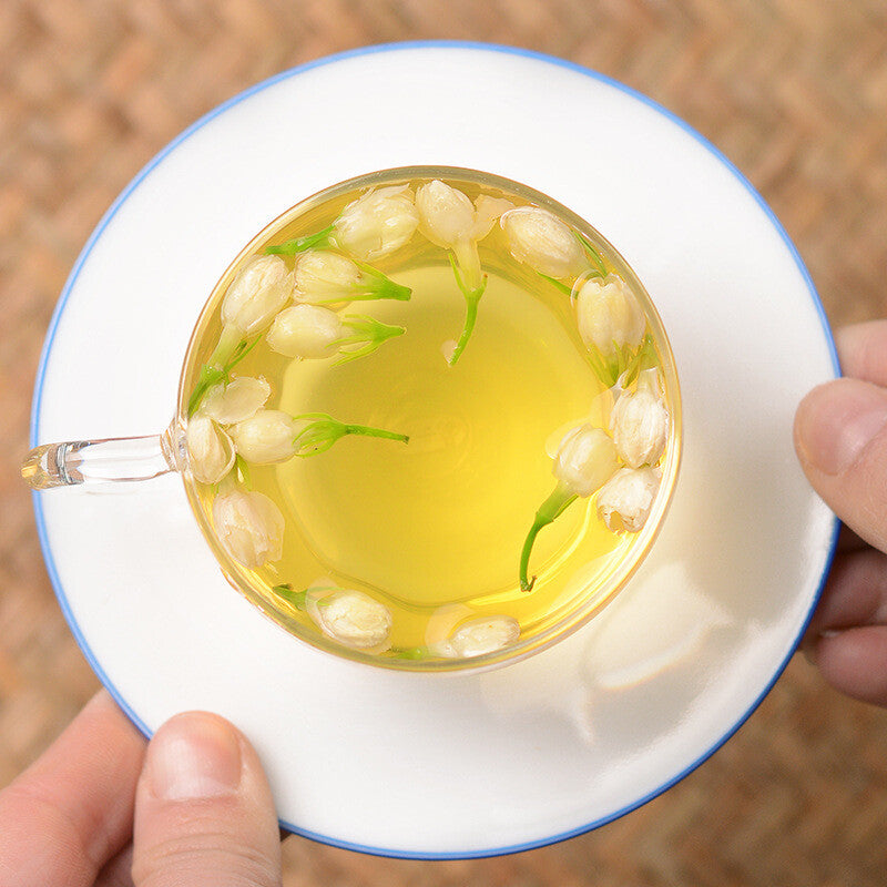 HelloYoung Fuzhou Jasmine Tea Extra Strong 200g Cans of Tea Strong Aromatic Green Tea