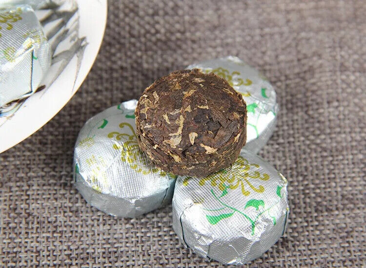 Yunnan Shu Puer Mini Tuocha Pu Er Loose Tea Natural Healthy Chrysanthemum Flavor