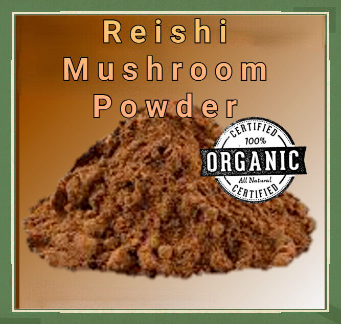 Reishi Mushroom Powder - Premium Quality Organic - QUICK POST