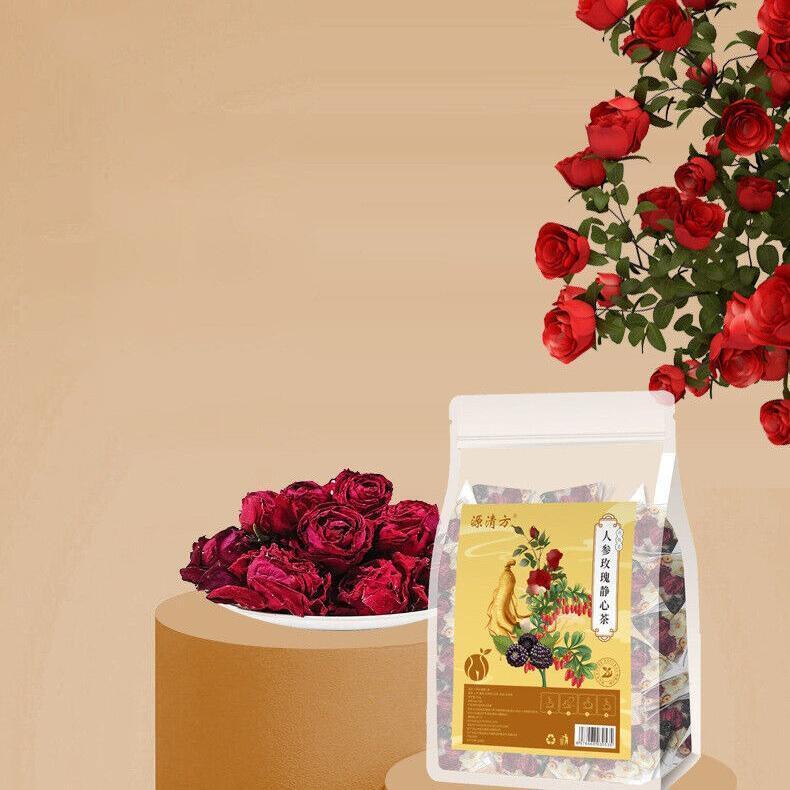 Natural Health Tea Ginseng Mulberry Wolfberry Tea Rose Tea-160g Secondary image