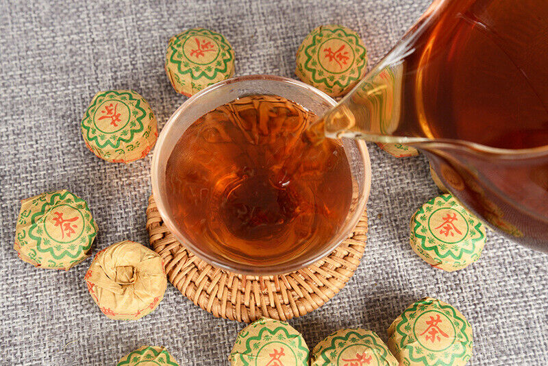 Yunnan Puerh Ripe Tea Leaves Original Ripe Tea Small Golden Tuo