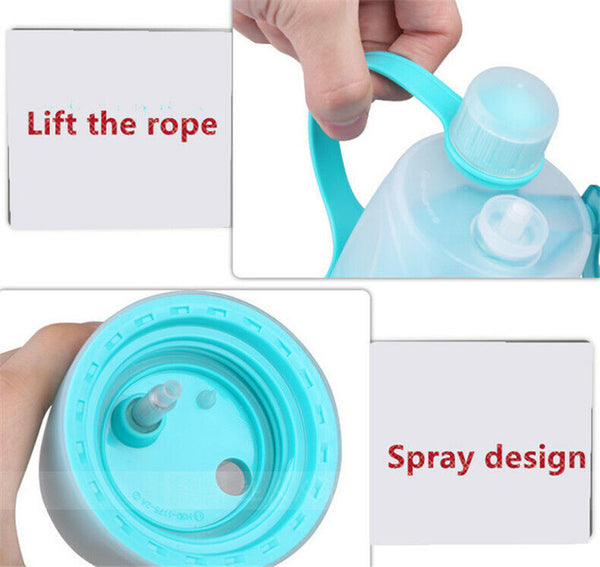 Sports Plastic Tea Cup Sport Spray Bottles Water Bottle Outdoor Shaker Drinkware