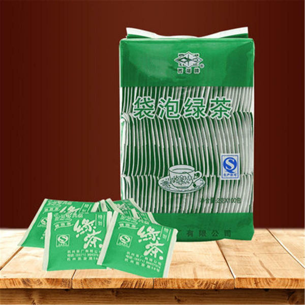HelloYoung 110g*2 New Longjing Tea Bag  Teabag Top Health Organic Green Tea Bag Package