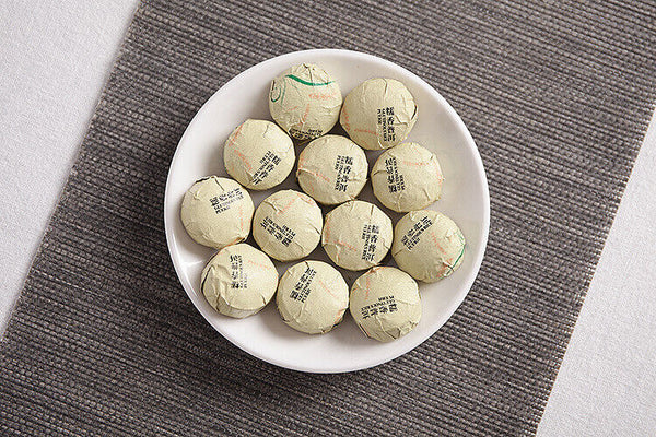 HelloYoung 500g Yunnan Pu'er Tea Golden Classic Glutinous Small Tuo Tea Mini Ripe Tea