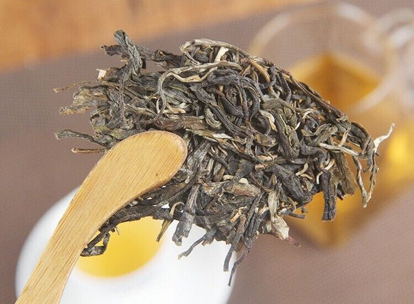 Raw Puer Tea Cake Youle Mountain Shen Puerh Qizi Cha Bing 357g/12.59oz