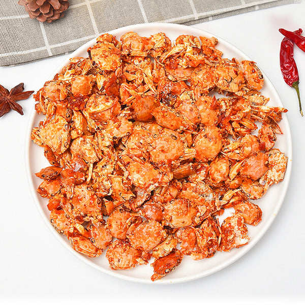 Spicy Crab Crispy Meat Crab Ready-to-eat 85g/Bag Cooked Snack Spicy Seafood Crab