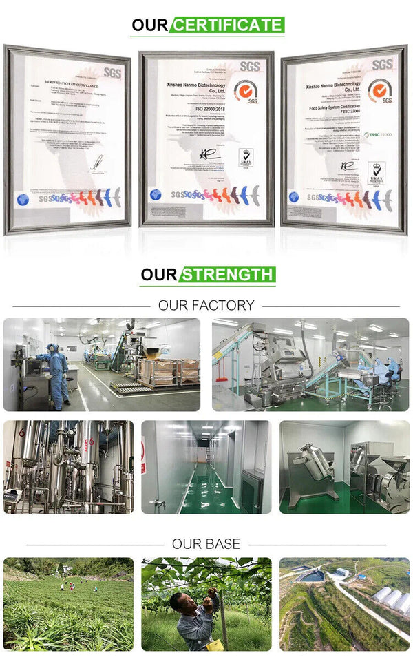 100% Natural Plant Extract Tong*kat Ali Extract 1% 2% 3% Eurycomanone 500/1000g