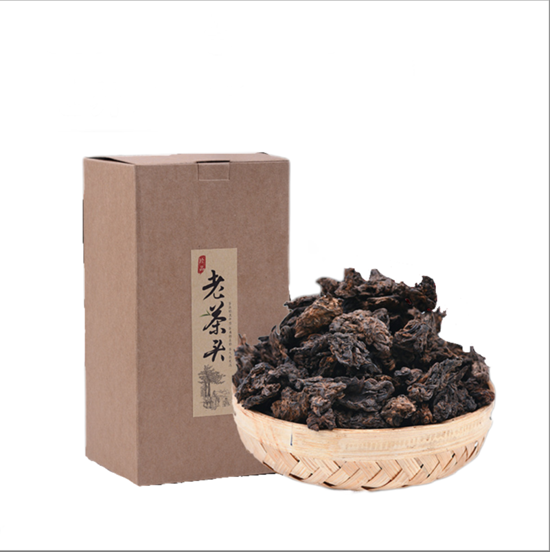 Puerh Tea Ripe Tea Old Tea Head Aged Dry Storage Pearl Tea Head Lao Cha Tou 500g Secondary image