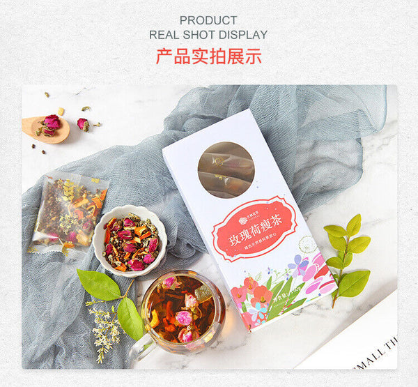 HelloYoung 150g Rose Lotus Leaf Tea Tea Flower Grass Tea Box Winter Melon Lotus Leaf Tea