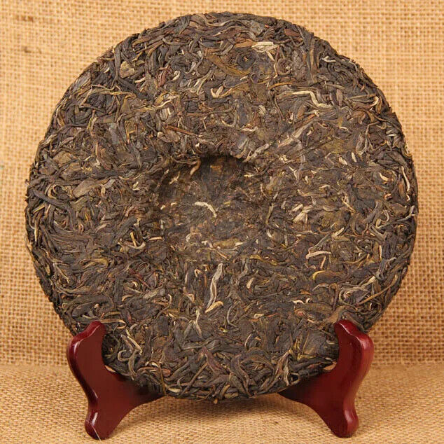 357g Yunnan Qizi Cake Tea Ancient Tea Horse Road Tea Pu'er Raw Tea Cake
