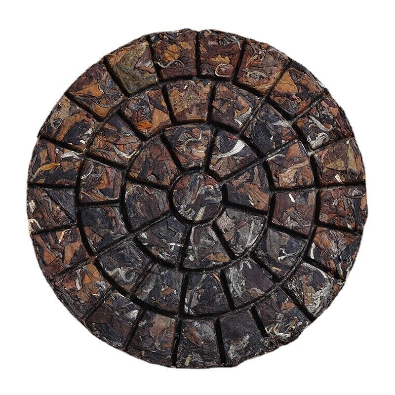 HelloYoung Yunnan Menghai high mountain tea hand broken tea Shou Mei old white tea 12.6oz Secondary image
