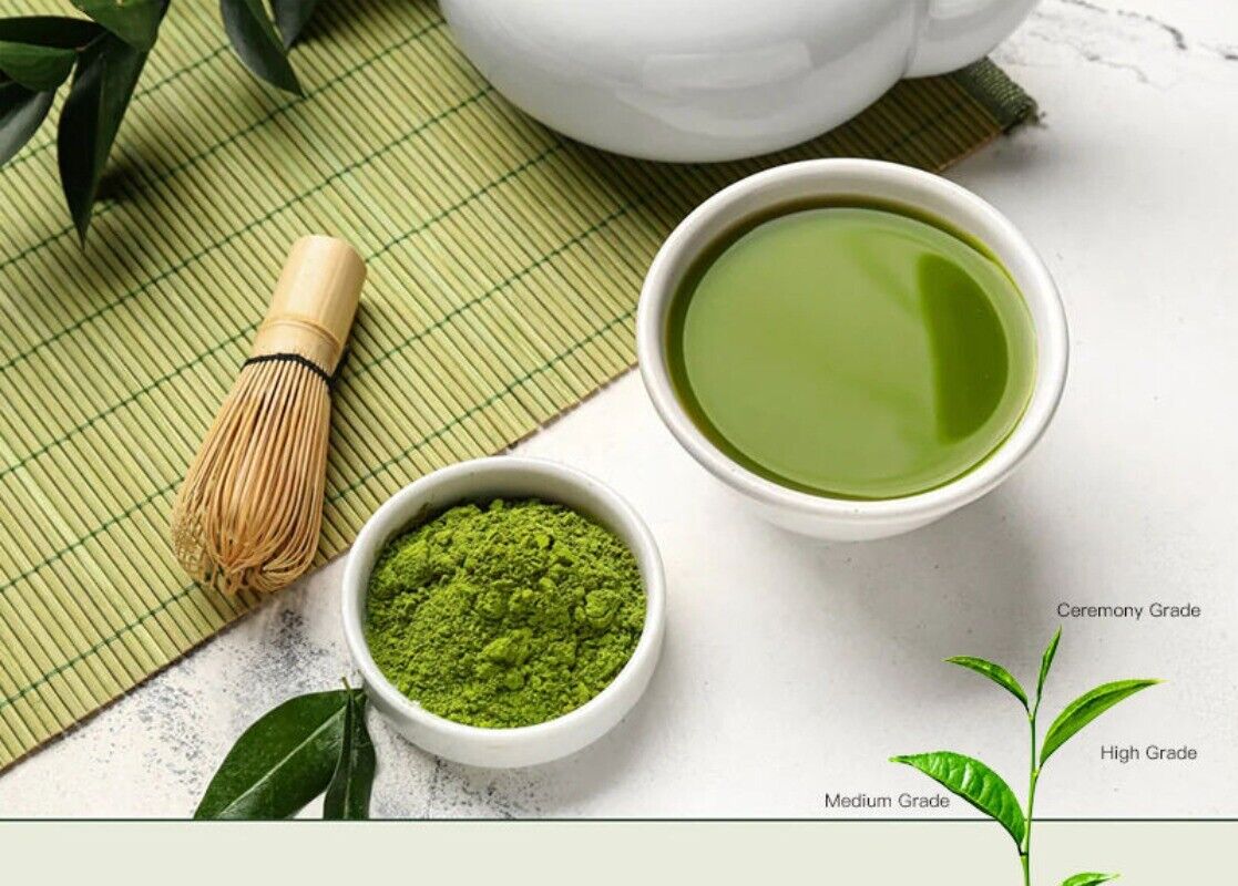 Matcha green tea powder pesticide free baking tea powder weight loss 250g/8.8oz Main image