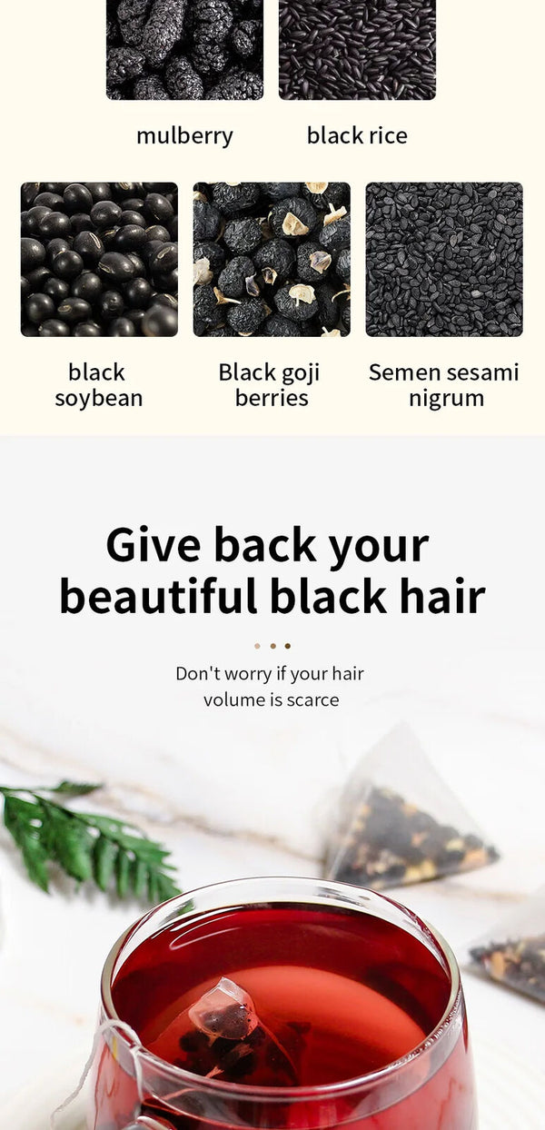 C Black Rice Black Beans Mulberry Black Wolfberry Black Sesame 250g