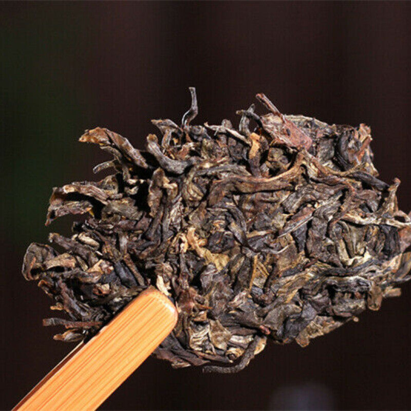 0432 * 2007 Ba Jiao Ting Li Ming Puer Pu Er Tea Cake Sheng Raw Pu Erh Tea 357g