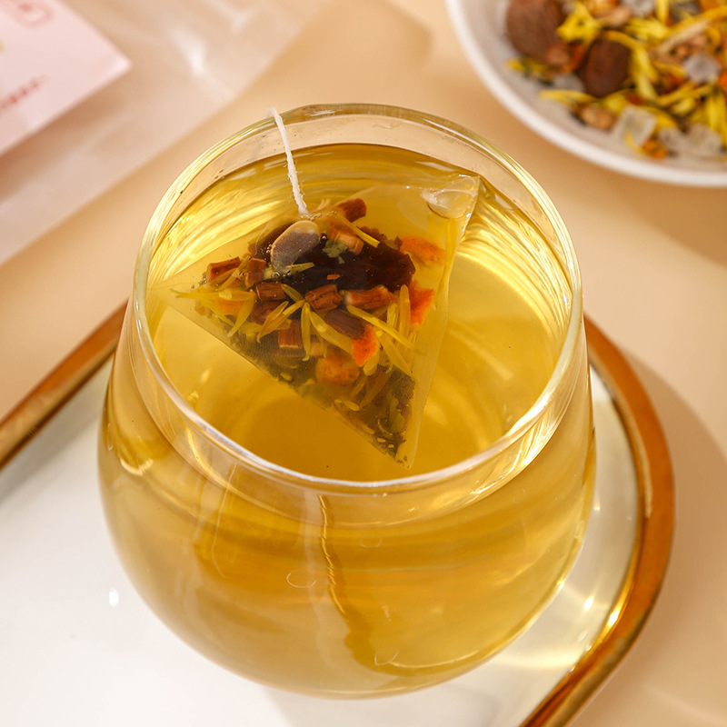 HelloYoung Fatty Sea Chrysanthemum Tea Bag Tea Honeysuckle Tea Chen Pi Licorice Tea 125g