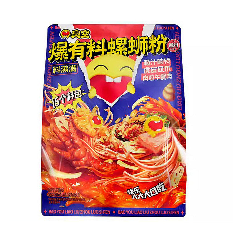 350g Choubao River Snail Rice Noodles Guangxi Liuzhou Specialty Snacks 臭宝柳州螺蛳粉