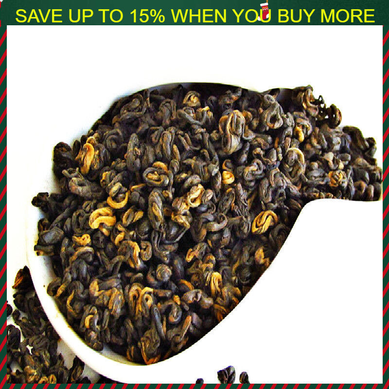 200g Yunnan Dianhong Black Tea Curled (1 Bud 1 Leaf ) Dian Hong Tea Chinese Tea Main image