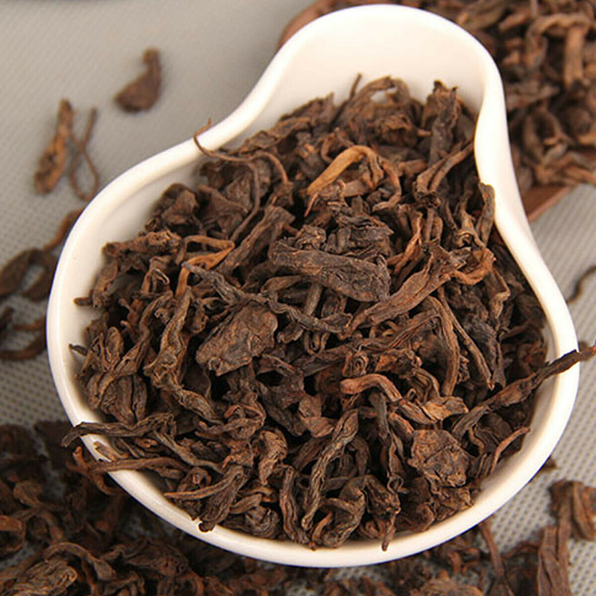 HelloYoung Ripe Puerh Tea Loose Tea Ancient Tree Bamboo Basket Packing Spring Puer Tea 800g