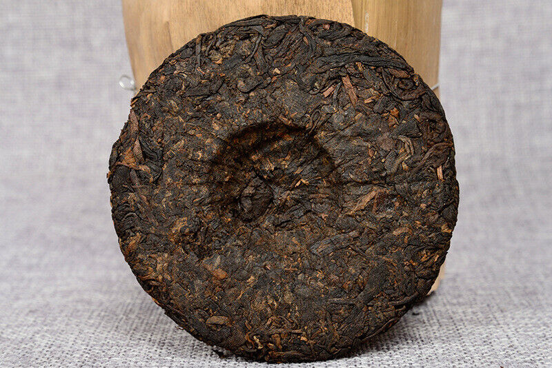 HelloYoung Pu'er Tea Leaves 100g Ripe Tea Cake Bai Ling Golden Bud Ripe Tea Cake
