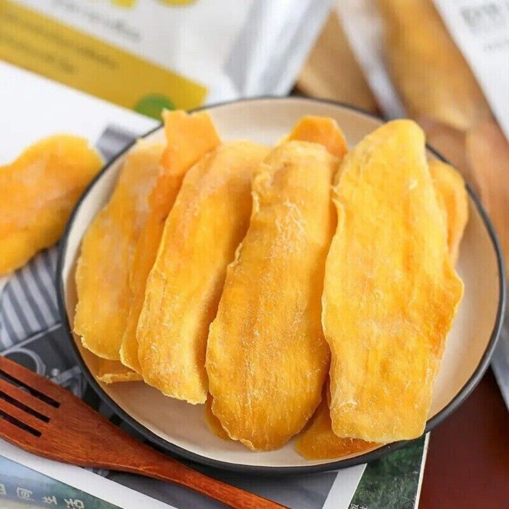 Thai Dried Mango Slices 500g Sweet Natural Healthy Fruit Snack