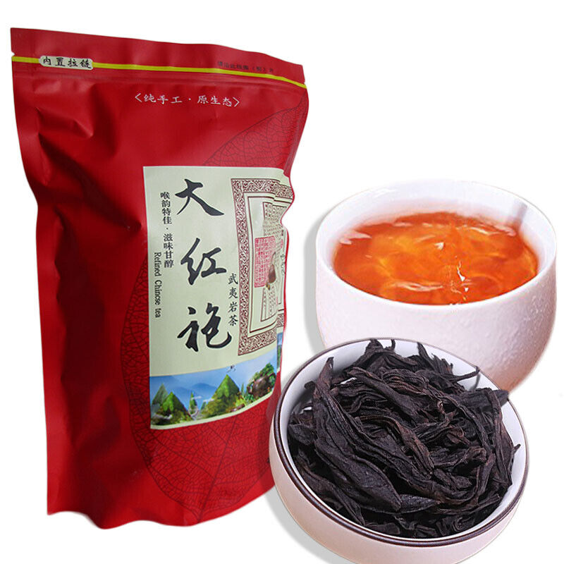 250g China Da Hong Pao Tee Große Rote Robe Schwarz Original Bio Oolong Tee 大红袍 Main image