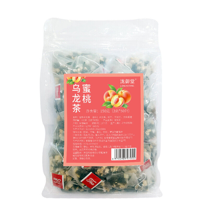 Peach Oolong Tea - Freeze-Dried Premium Pyramid Bags