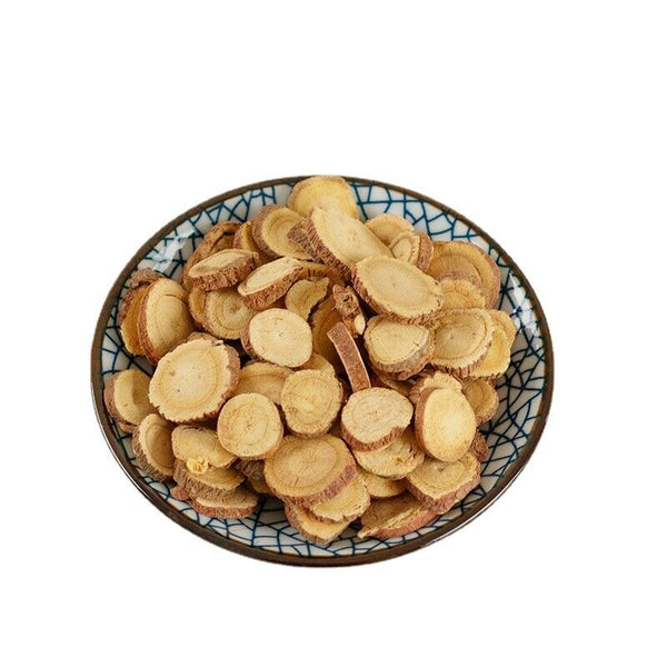 HelloYoung Licorice Slices New Red Skin Licorice Herbs Round Slices 100g/Jar