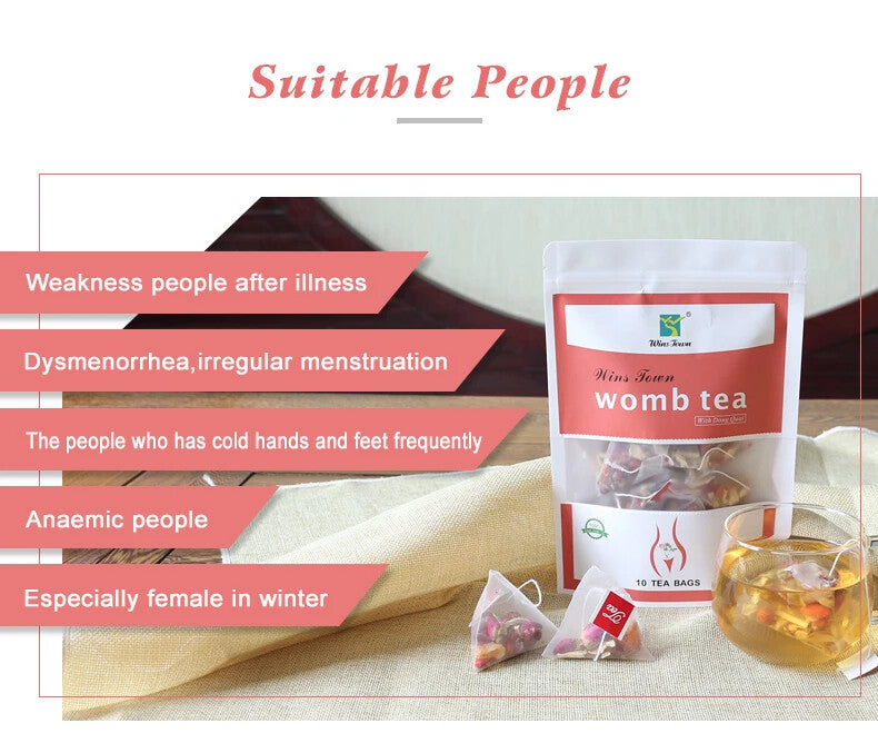 Loose Tea Feminine Womb Detox Tea Wellness Tea Herbs Blend Womb Herbal Fertility