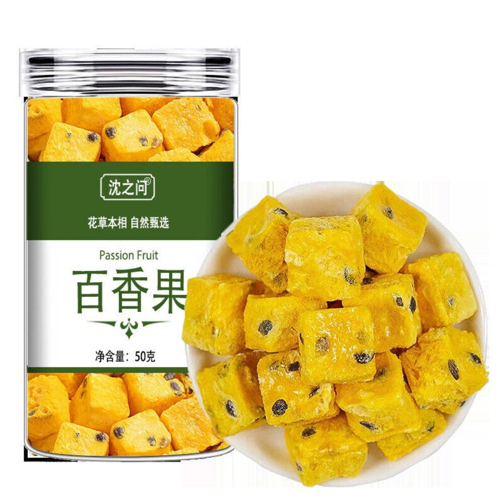 Freeze Dried Passion Fruit Cubes Tea with Honey Kumquat Lemon Citrus Blend Secondary image