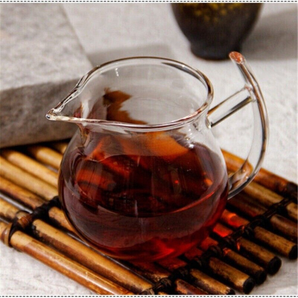 Yunnan Aged Pu-erh Tea Brick 200g Cooked Pressed Black Tea Premium Organic