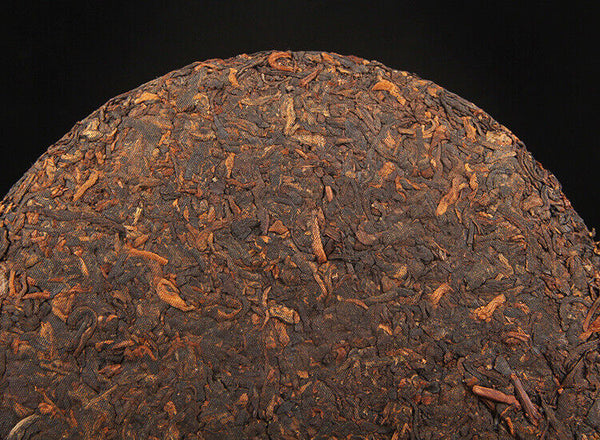 HelloYoung Iceland Jiao Mu Ripe Tea Cake Spring Tea New Tea Pu'er Seven Seed Cake Tea