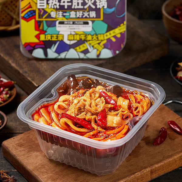 Instant Self-Heating Hot Pot Spicy Noodle Rice Bowl Convenient Gourmet Snack