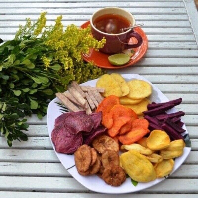 Dried Vegetable Chips VF Vegetable Chips From Vietnam 500g