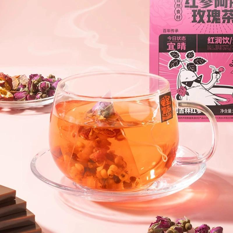 Chinese Rose Herbal Tea – Loose Leaf Natural Floral Blend Main image