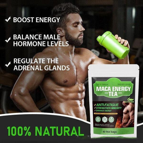 Strenth Herbal Enhance Natrual Healthy Drink Herbal Tea Bags Maca Energy Man Tea Secondary image