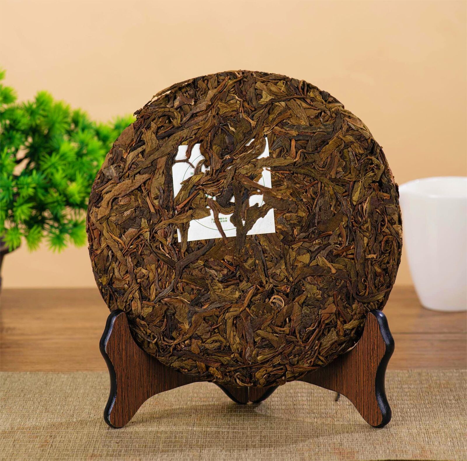 Premium Isländischer Puer Tee Kuchen 100g Bio Zertifizierter Roher Pu-Erh Tee