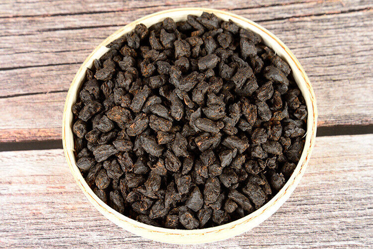 Yunnan Pu'er Tea Glutinous Fragrance Tea Fossilised Cooked Tea 500g loose tea