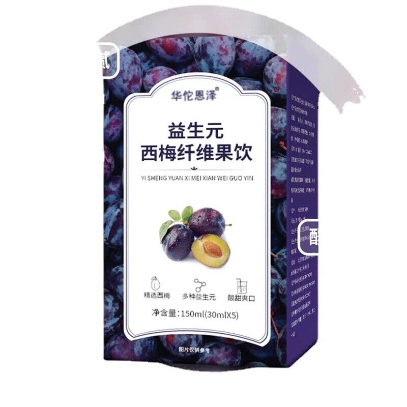 HelloYoung Prune Fiber Fruit Drink Juice Dietary Fiber Fruit Vegetable Enzyme Drink 150g