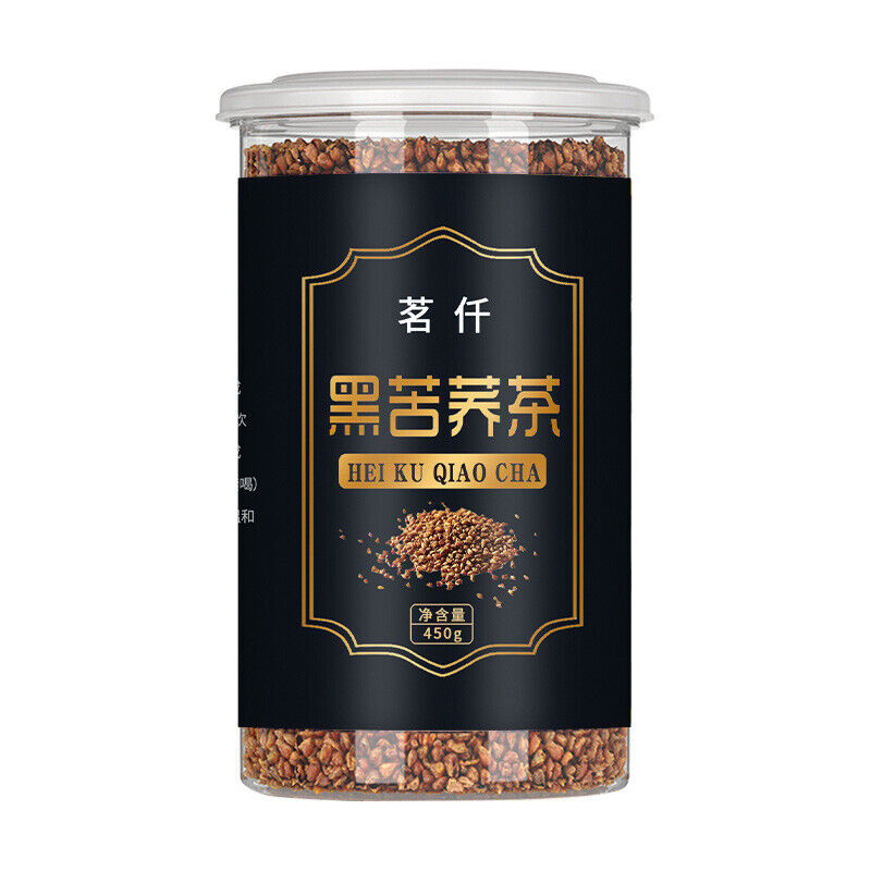 Daliang Mountain Buckwheat Tea Black Buckwheat Tea 450g/can  Healthy Drink