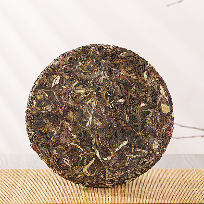 HelloYoung Yunnan Pu'er Tea Pu'er Raw Tea Mannuo Pu'er Raw Tea Cake 357g/12.59oz