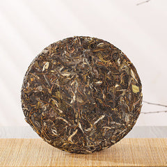 HelloYoung Yunnan Pu'er Tea Pu'er Raw Tea Mannuo Pu'er Raw Tea Cake 357g/12.59oz