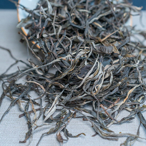 HelloYoung 500g Icelandic Dam Crooked Head Spring Ancient Pu-erh Raw Tea Honey Orchid Aroma