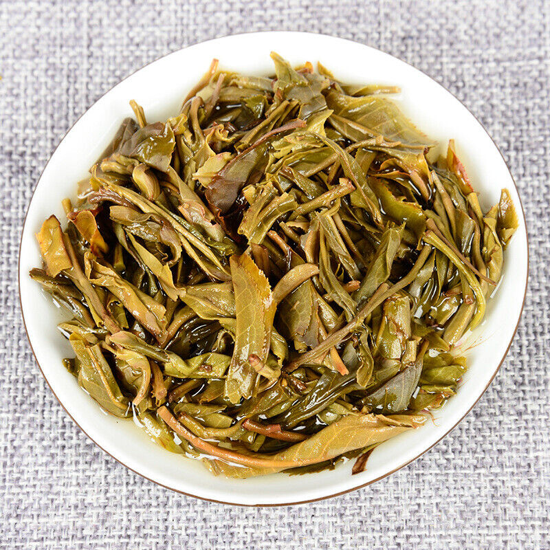 HelloYoung 357g Pu-erh Cake Tea Wu-er Mountain Early Spring Tea Seven Seed Cake Raw Tea