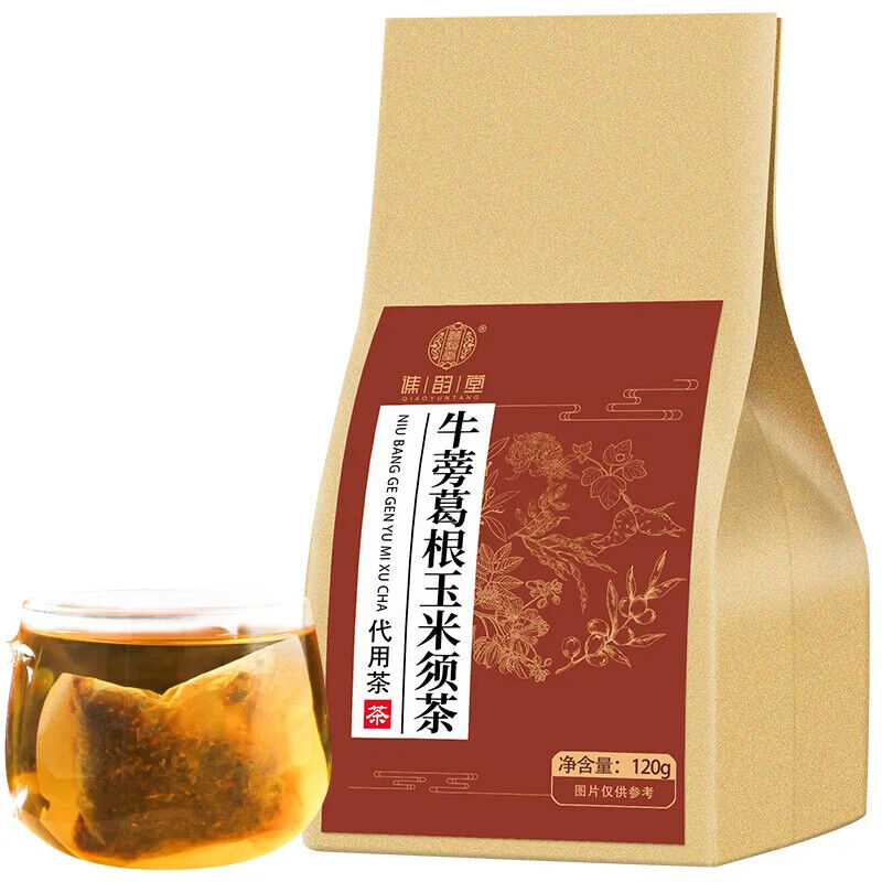 Burdock Pueraria Lobata Corn Silk Tea Healthy Herb Tea Bag 120g Main image