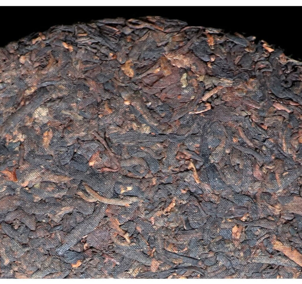 Jingmai Yunnan Ripe Pu-erh Tea Cake 357g 2019 Aged King of Tea Six-Tile